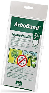 Desky lepové bílé ArboBand (5 ks) venkovní