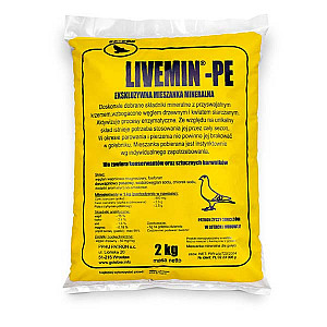 Livemin, minerály, aktivní uhlí - 2kg